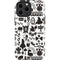 Disney Alice in Wonderland (animated) Silhouette Pattern iPhone 14 Pro Max Impact Case