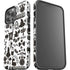 Disney Alice in Wonderland (animated) Silhouette Pattern iPhone 14 Pro Max Impact Case
