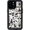 Disney Alice in Wonderland (animated) Silhouette Pattern iPhone 14 Pro Max Waterproof Case