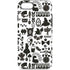 Disney Alice in Wonderland (animated) Silhouette Pattern iPhone 8 Pro Case