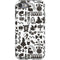 Disney Alice in Wonderland (animated) Silhouette Pattern iPhone SE (2nd & 3rd Gen) Pro Case