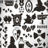 Disney Alice in Wonderland (animated) Silhouette Pattern iPhone X Skin