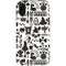 Disney Alice in Wonderland (animated) Silhouette Pattern iPhone XR Pro Case