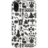 Disney Alice in Wonderland (animated) Silhouette Pattern iPhone XR Pro Case