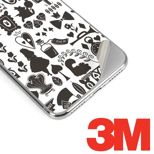 Disney Alice in Wonderland (animated) Silhouette Pattern iPhone XS Max Skin