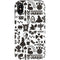 Disney Alice in Wonderland (animated) Silhouette Pattern iPhone XS Pro Case