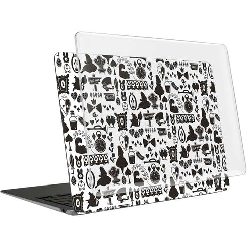 Disney Alice in Wonderland (animated) Silhouette Pattern MacBook Air 13in (2020) Case plus Skin