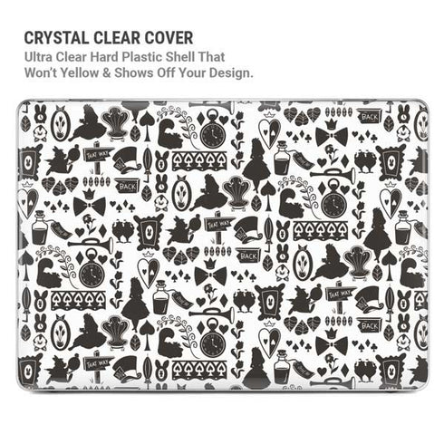 Disney Alice in Wonderland (animated) Silhouette Pattern MacBook Air 13in M1 (2021) Case plus Skin