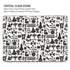 Disney Alice in Wonderland (animated) Silhouette Pattern MacBook Air 15in (2023-2025) Case plus Skin