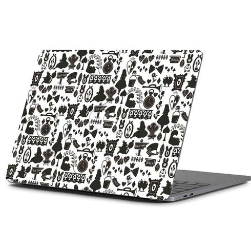 Disney Alice in Wonderland (animated) Silhouette Pattern Apple MacBook Pro 13-inch Skin
