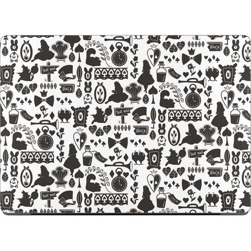 Disney Alice in Wonderland (animated) Silhouette Pattern MacBook Pro 14in (2021-24) Skin