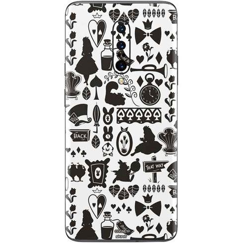 Disney Alice in Wonderland (animated) Silhouette Pattern OnePlus 7 Pro Skin