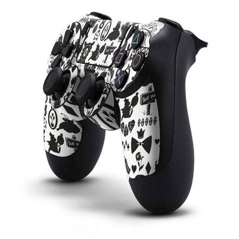 Disney Alice in Wonderland (animated) Silhouette Pattern PS4 Controller Skin