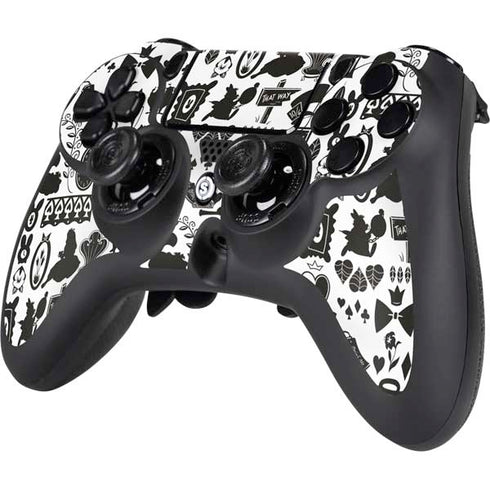 Disney Alice in Wonderland (animated) Silhouette Pattern PS4/PC SCUF Impact Controller Skin