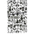 Disney Alice in Wonderland (animated) Silhouette Pattern PS5 Slim Digital Edition Bundle Skin