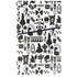 Disney Alice in Wonderland (animated) Silhouette Pattern PS5 Slim Digital Edition Console Skin