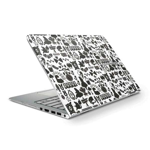Disney Alice in Wonderland (animated) Silhouette Pattern HP Spectre Skin