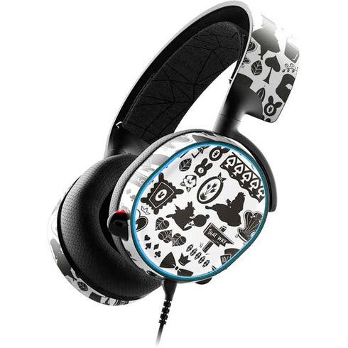 Disney Alice in Wonderland (animated) Silhouette Pattern SteelSeries Arctis 3 Skin