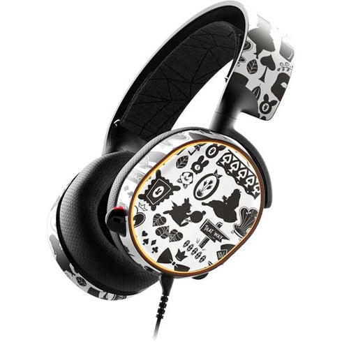 Disney Alice in Wonderland (animated) Silhouette Pattern SteelSeries Arctis 5 Skin