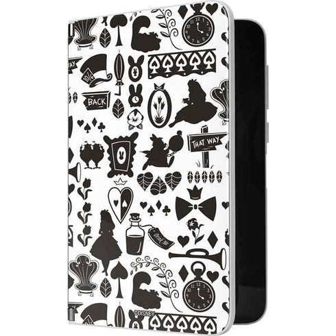 Disney Alice in Wonderland (animated) Silhouette Pattern Surface Duo Skin