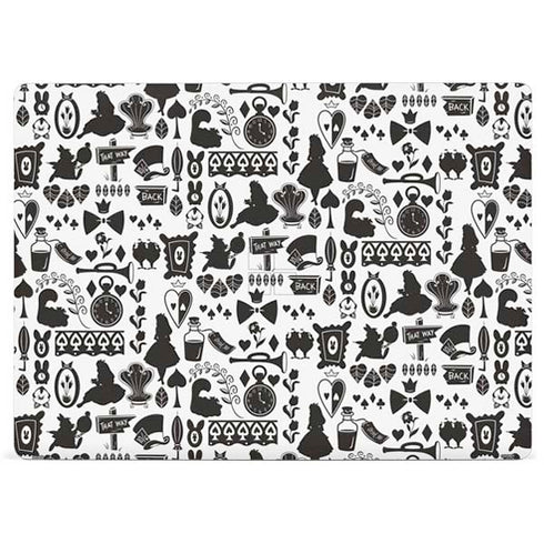 Disney Alice in Wonderland (animated) Silhouette Pattern Surface Laptop 2 Skin