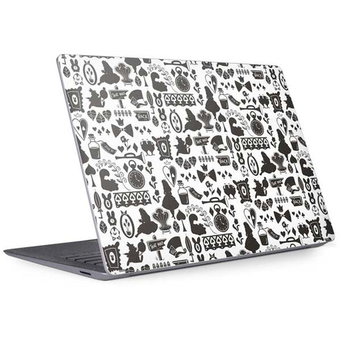Disney Alice in Wonderland (animated) Silhouette Pattern Surface Laptop 3 13.5in Skin