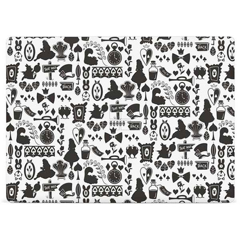 Disney Alice in Wonderland (animated) Silhouette Pattern Surface Laptop 3 13.5in Skin