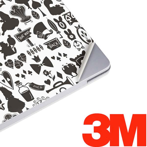 Disney Alice in Wonderland (animated) Silhouette Pattern Surface Laptop 3 13.5in Skin