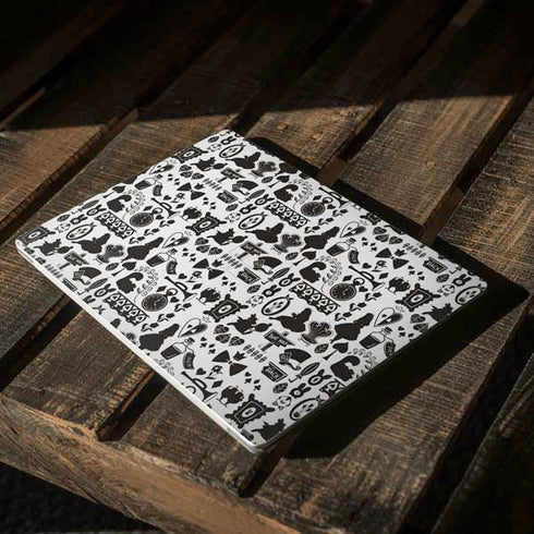 Disney Alice in Wonderland (animated) Silhouette Pattern Surface Laptop 3 13.5in Skin