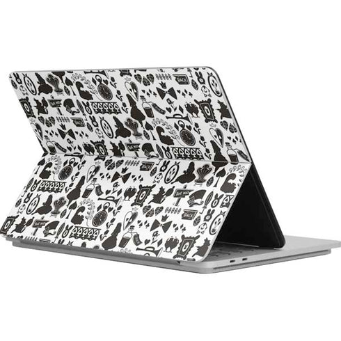 Disney Alice in Wonderland (animated) Silhouette Pattern Surface Laptop Studio Skin