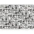 Disney Alice in Wonderland (animated) Silhouette Pattern Surface Pro 8 Skin