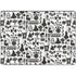 Disney Alice in Wonderland (animated) Silhouette Pattern Surface Pro 9 Skin