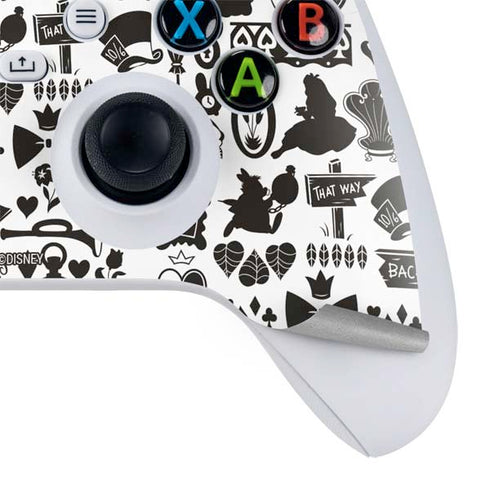 Disney Alice in Wonderland (animated) Silhouette Pattern Xbox Series S Bundle Skin