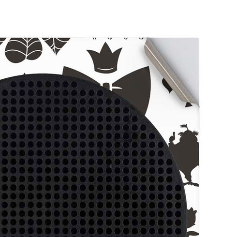 Disney Alice in Wonderland (animated) Silhouette Pattern Xbox Series S Console Skin