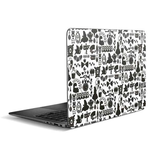 Disney Alice in Wonderland (animated) Silhouette Pattern Zenbook UX305FA 13.3in Skin