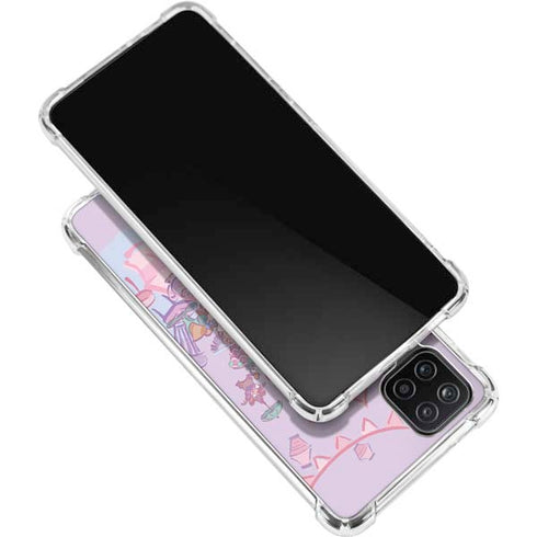 Disney Alice in Wonderland (animated) Mad Tea Party Galaxy A12 Clear Case