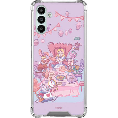 Disney Alice in Wonderland (animated) Mad Tea Party Galaxy A13 5G Clear Case