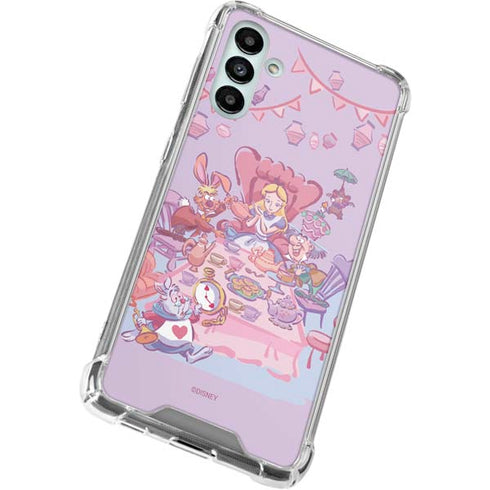 Disney Alice in Wonderland (animated) Mad Tea Party Galaxy A13 5G Clear Case