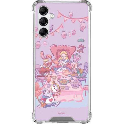 Disney Alice in Wonderland (animated) Mad Tea Party Galaxy A14 5G Clear Case