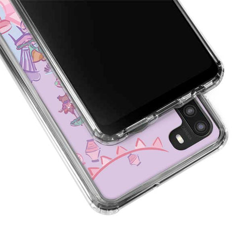 Disney Alice in Wonderland (animated) Mad Tea Party Galaxy A21 Clear Case