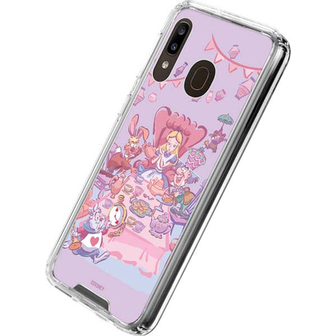 Disney Alice in Wonderland (animated) Mad Tea Party Galaxy A30 Clear Case