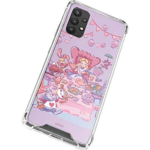 Disney Alice in Wonderland (animated) Mad Tea Party Galaxy A32 5G Clear Case
