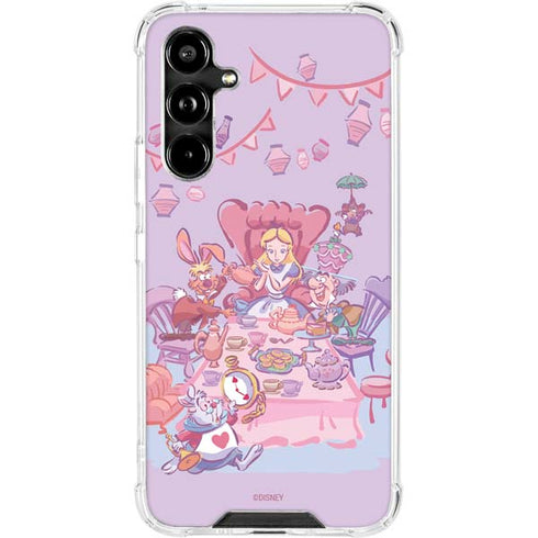 Disney Alice in Wonderland (animated) Mad Tea Party Galaxy A54 5G Clear Case