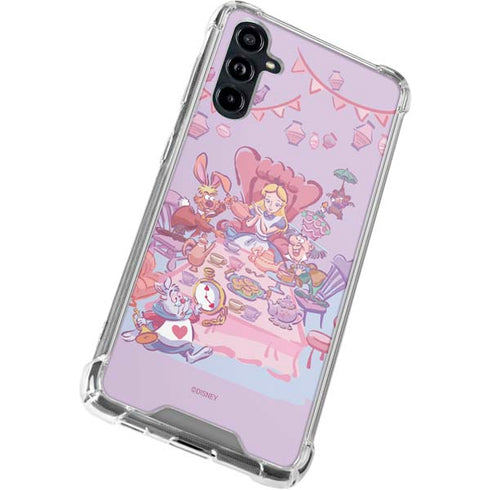 Disney Alice in Wonderland (animated) Mad Tea Party Galaxy A54 5G Clear Case