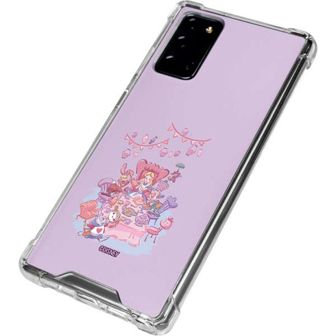 Disney Alice in Wonderland (animated) Mad Tea Party Galaxy Note20 5G Clear Case
