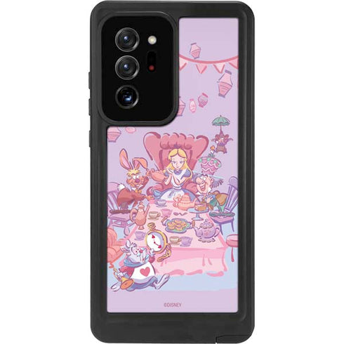 Disney Alice in Wonderland (animated) Mad Tea Party Galaxy Note20 Ultra 5G Waterproof Case