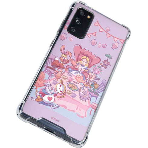 Disney Alice in Wonderland (animated) Mad Tea Party Galaxy S20 FE Clear Case
