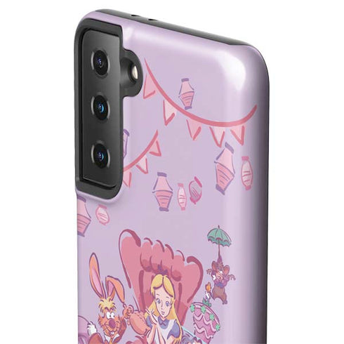 Disney Alice in Wonderland (animated) Mad Tea Party Galaxy S21 FE Pro Case