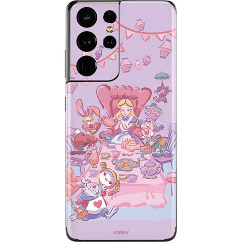 Disney Alice in Wonderland (animated) Mad Tea Party Galaxy S21 Ultra 5G Skin