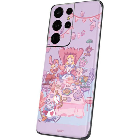 Disney Alice in Wonderland (animated) Mad Tea Party Galaxy S21 Ultra 5G Skin